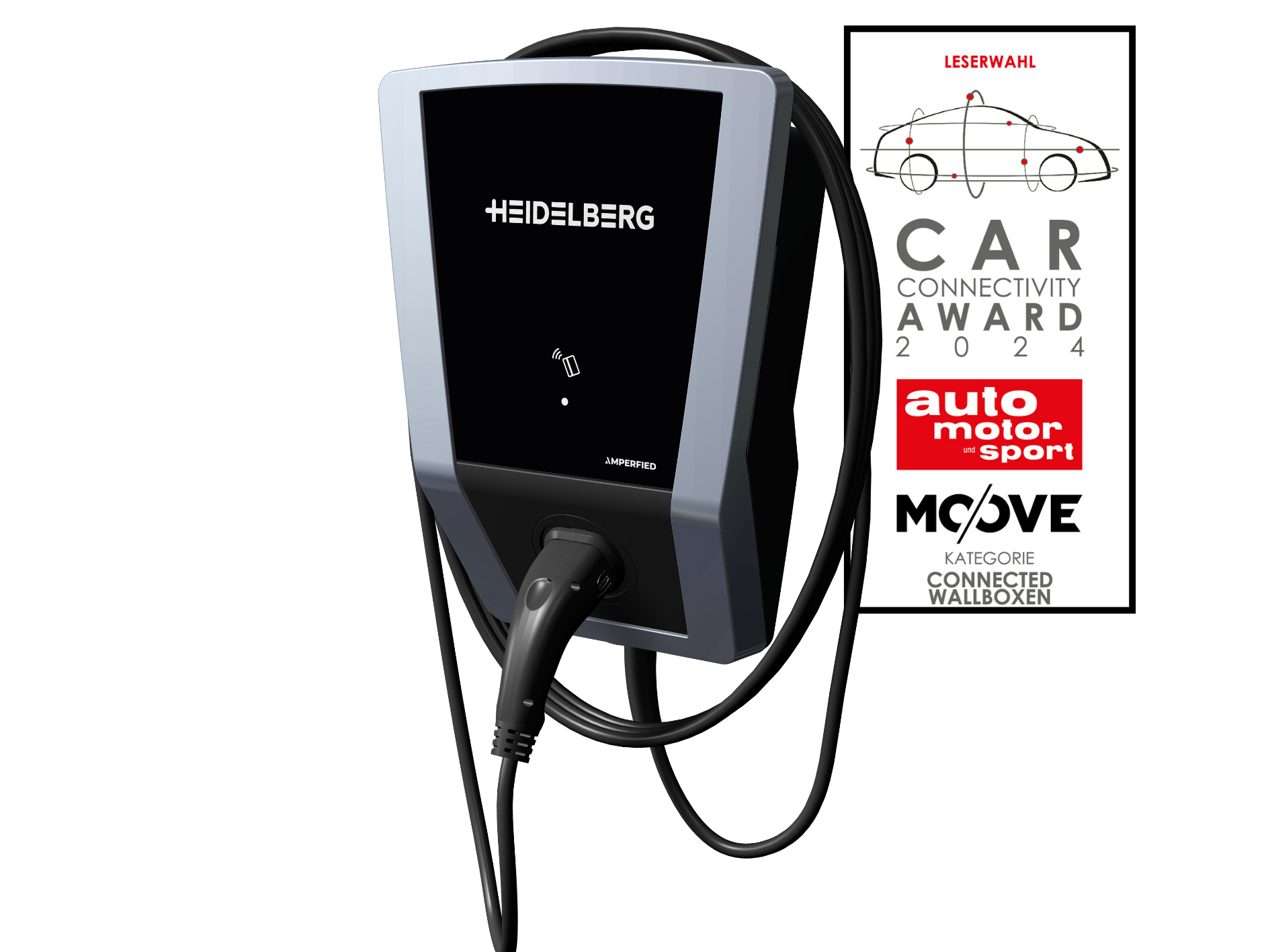 Wallbox Amperfied ECO 7,5 m